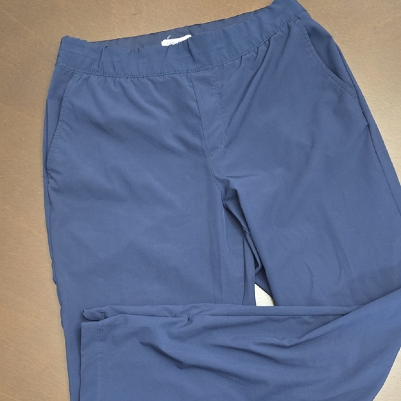 TOMMY BAHAMA Women's M Navy Blue Joggers with Elastic Waistband Golf Pants - Picture 1 of 7
